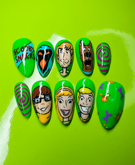 Scooby n Gang Press On Nails